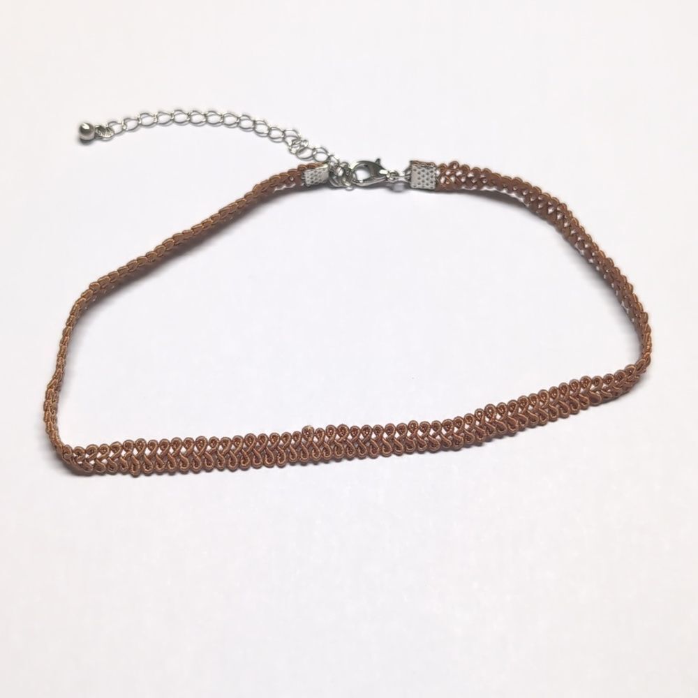 ‎Brown Choker Necklace